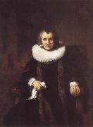 REMBRANDT Harmenszoon van Rijn Portrait of Margaretha de Geer.Wife of Jacob Trip oil